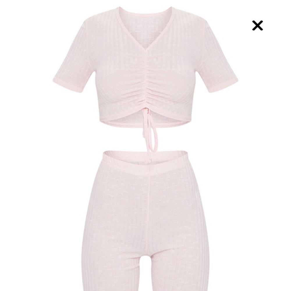 Pink Set Ruched - Picture 1 of 1